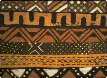 Mudcloth III Cutting Board-Trivet (African American Cutting Board)