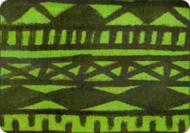 Mudcloth-Lime Cutting Board-Trivet (African American Cutting Board)