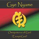 Gye Nyame Cutting Board-Trivet (African American Cutting Board)