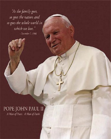 Pope John Paul II Waving3