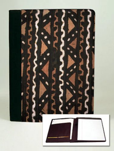 Mudcloth Padfolio Notebook