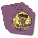 A.K. Profile Coasters (African American Coasters)