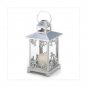 Silver Scrollwork Candle Lantern X662-39891