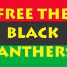 Free the Black Panthers License Plate