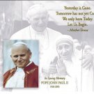 Pope John Paul II Mother Teresa3