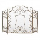 Modern Scroll Fireplace Screen X662-10019005