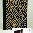 Mudcloth-Black Padfolio Notebook