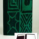 Mudcloth-Green Padfolio Notebook