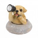 Puppy With Telescope Solar Light X662-10018990