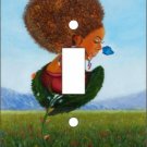 Growth of a Woman Switch Plate (African American Single Switch Plate)