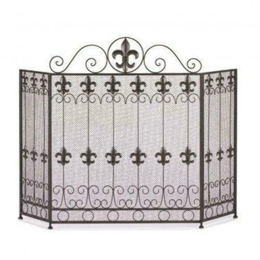Fleur De Lis Fire Place Screen X662-10015400