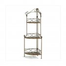 Rustic Corner Baker`s Rack X662-12517