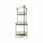 Rustic Corner Baker`s Rack X662-12517