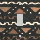 Mudcloth Switch Plate (African American Single Switch Plate)