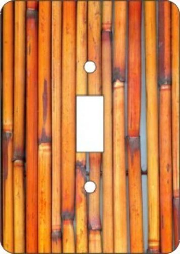 Bamboo Switch Plate (African American Single Switch Plate)