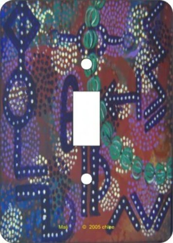 Mali Switch Plate (African American Single Switch Plate)