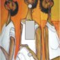 In Thought Switch Plate (African American Single Switch Plate)