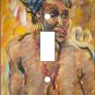 Head Wrap Switch Plate (African American Single Switch Plate)