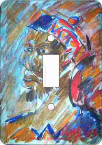 African Switch Plate (African American Single Switch Plate)