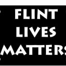 Flint Lives Matter License Plate