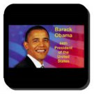 Obama Coasters-Flag (African American Coasters)