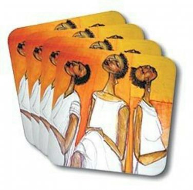 In Thought Coasters (African American Coasters)