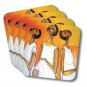 In Thought Coasters (African American Coasters)