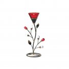 Ruby Blossom Tealight Holder X662-D1083
