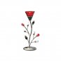 Ruby Blossom Tealight Holder X662-D1083