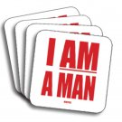 I Am A Man Coasters (African American Coasters)