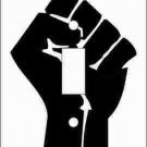 Black Power Fist Switch Plate (African American Single Switch Plate)