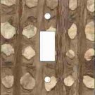 Barkskin(tm)-Marble Switch Plate (African American Single Switch Plate)