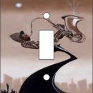 Feeling the Groove Switch Plate (African American Single Switch Plate)