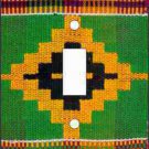 Kente Cloth Switch Plate (African American Single Switch Plate)