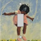 Jump Rope Switch Plate (African American Single Switch Plate)