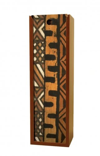 Mudcloth III Wine Box (African American Wine Box)