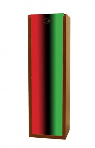 Red, Black and Green Wine Box (African American Wine Box)