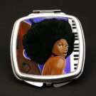Soul Sista Dual Mirror Compact (African American Dual Mirror Compact)