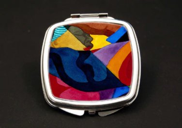 Healing Touch Dual Mirror Compact (African American Dual Mirror Compact)