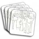 Still We Rise Coasters (African American Coasters)