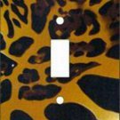 Cheetah Print Switch Plate Cover (African American Single Switch Plate)