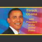 Obama Refrigerator Magnet-Flag (African American Magnet)