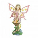 Pink Fairy Solar Garden Statue X662-10017858