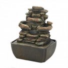 Tiered Rock Formation Tabletop Fountain X662-10019109 Tiered Rock Formation Tabletop Fountain X662-10019109