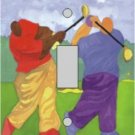 Big Boy Golf II Switch Plate (African American Single Switch Plate)