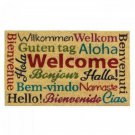 Multi-lingual Welcome Mat X662-10018141 Multi-lingual Welcome Mat X662-10018141
