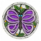 Purple Butterfly Garden Stepping Stone X662-10018538