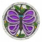 Purple Butterfly Garden Stepping Stone X662-10018538