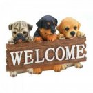 Dog Welcome Plaque X662-10017870