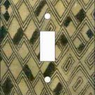 Kuba Cloth Switch Plate (African American Single Switch Plate)